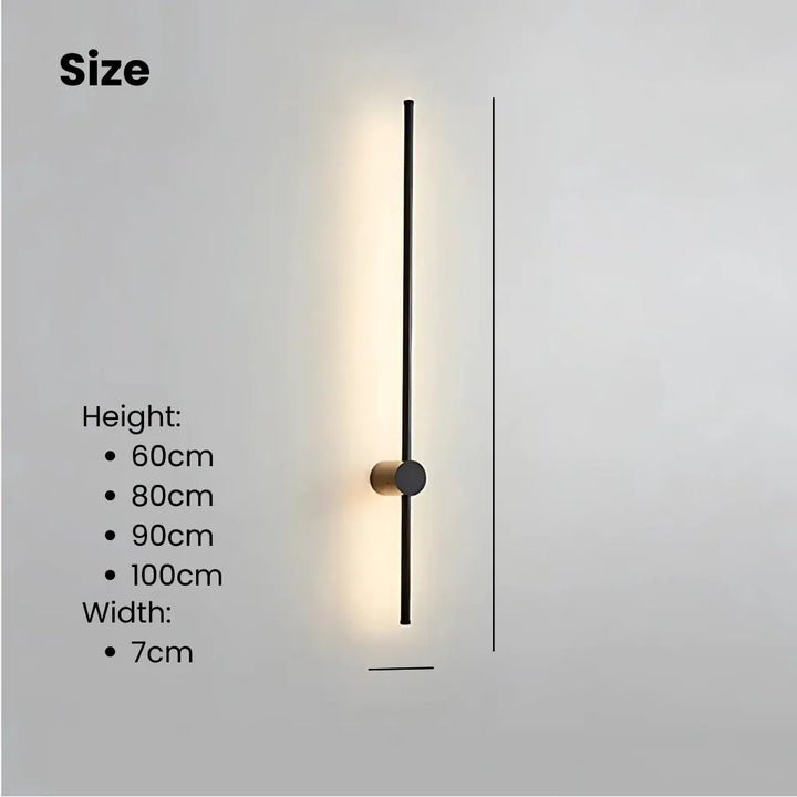 Nordic Wall Sconce Light Linear Boldenn