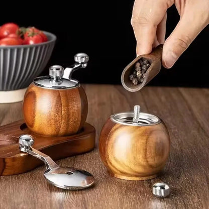 NordMill Salt and Pepper Grinder Set – Nordic Wood Boldenn