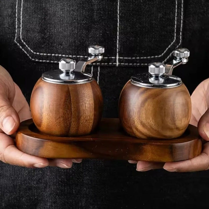 NordMill Salt and Pepper Grinder Set – Nordic Wood Boldenn