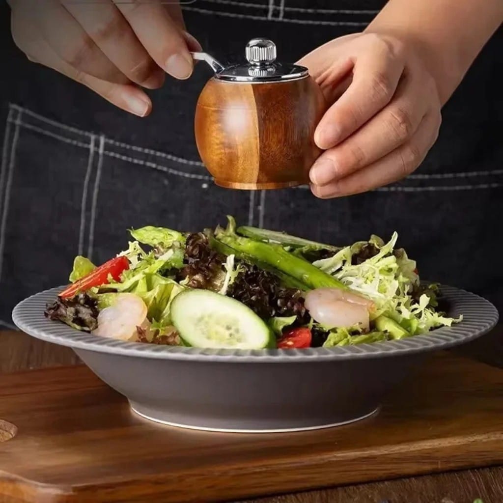 NordMill Salt and Pepper Grinder Set – Nordic Wood Boldenn
