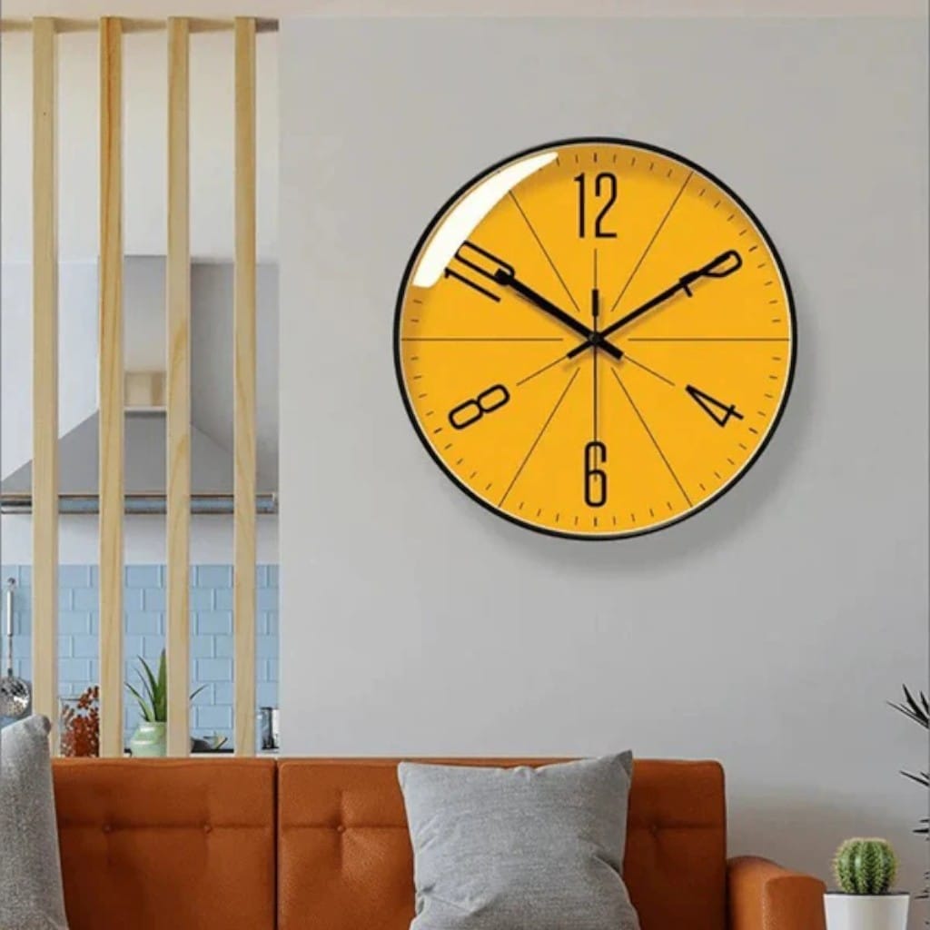 NordTick Silent Wall Clock – Modern Nordic Design Boldenn