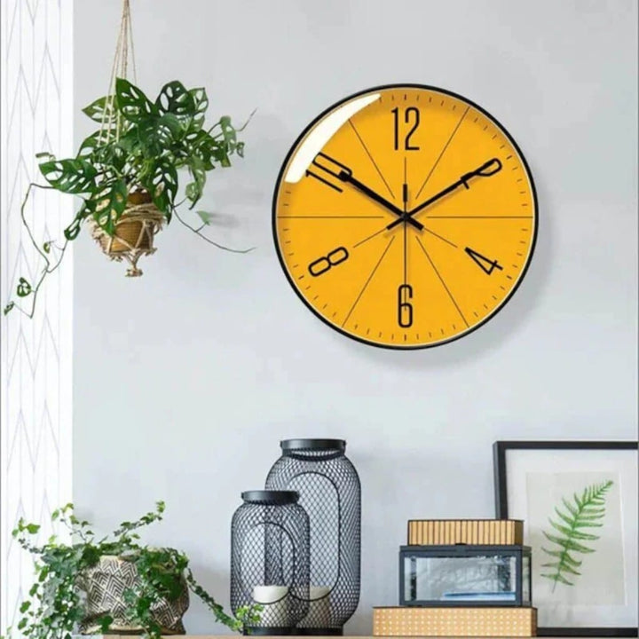 NordTick Silent Wall Clock – Modern Nordic Design Boldenn