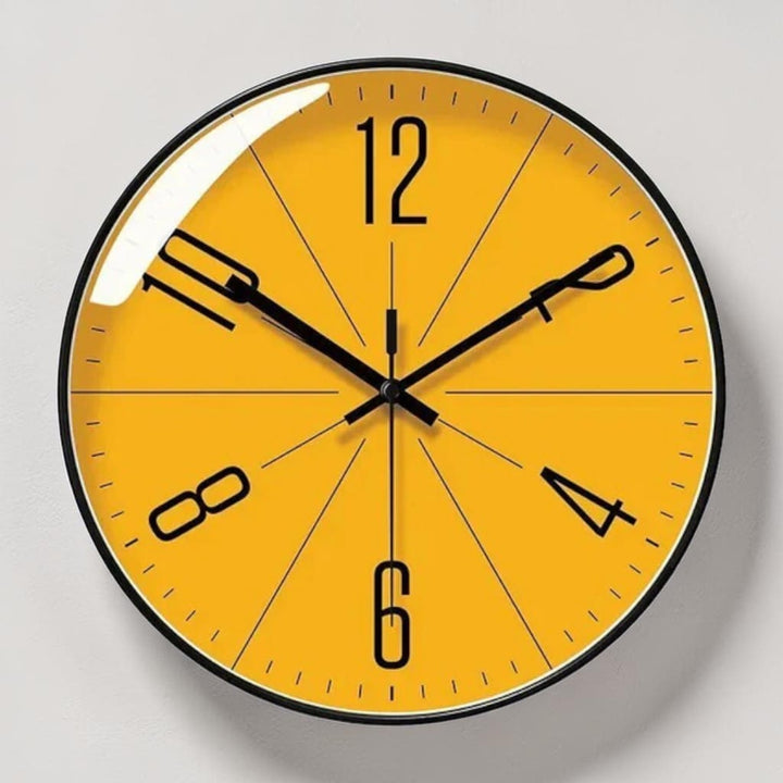 NordTick Silent Wall Clock – Modern Nordic Design Boldenn