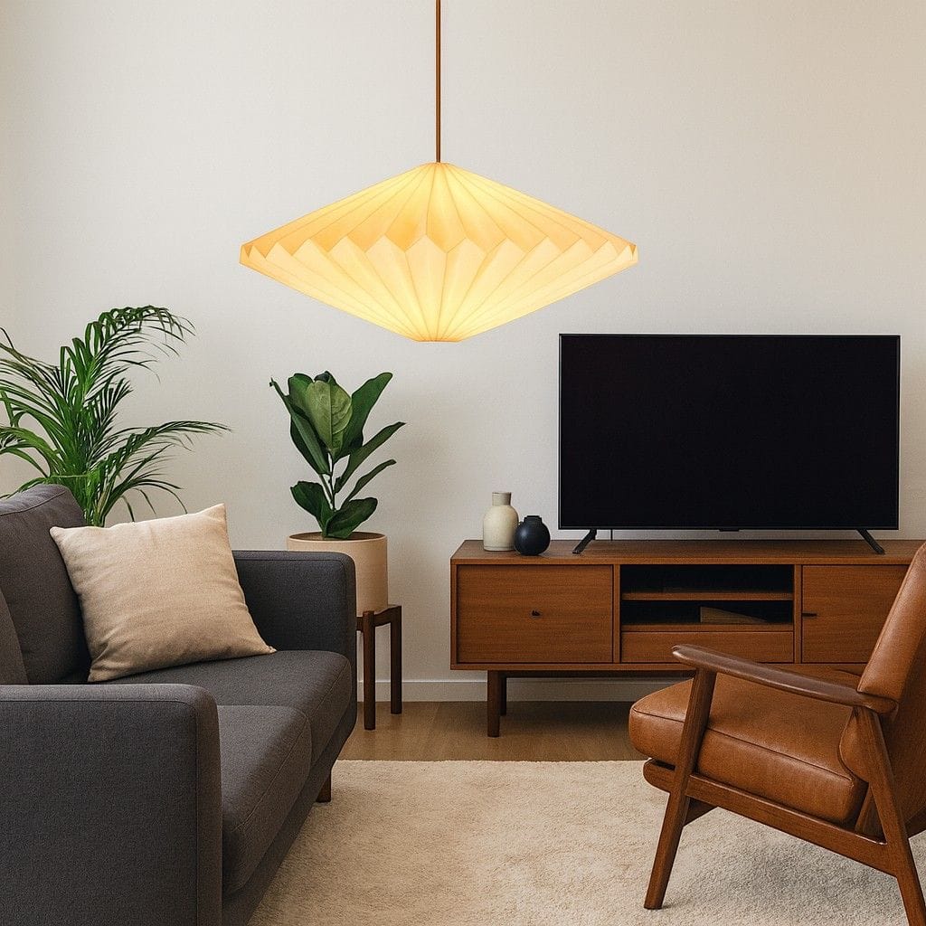 Paper Origami Lamp Shade Pendant Light Boldenn