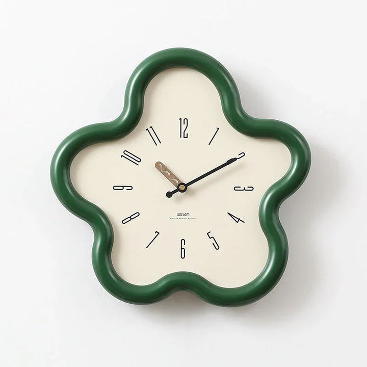 Flower Pendulum Wall Clock