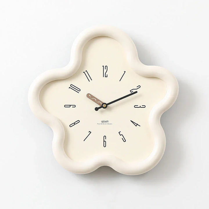 Flower Pendulum Wall Clock