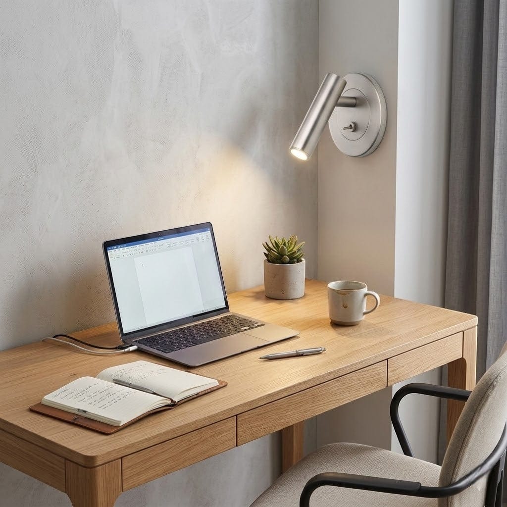 PointBeam Adjustable Bedside Wall Lamp Boldenn
