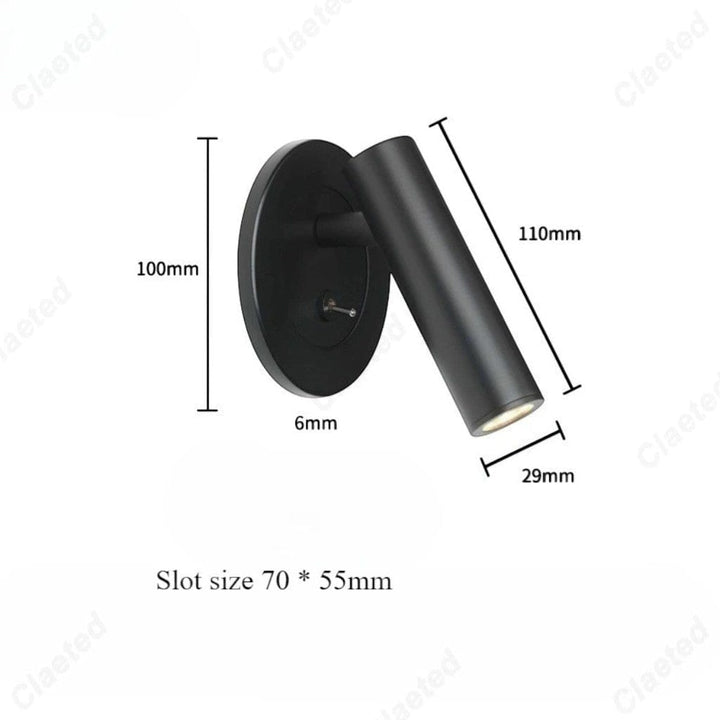 PointBeam Adjustable Bedside Wall Lamp Boldenn