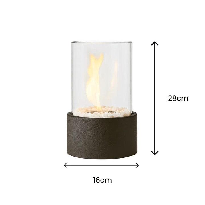 Portable Cylinder Flame Tabletop Fire Pit – Boldenn