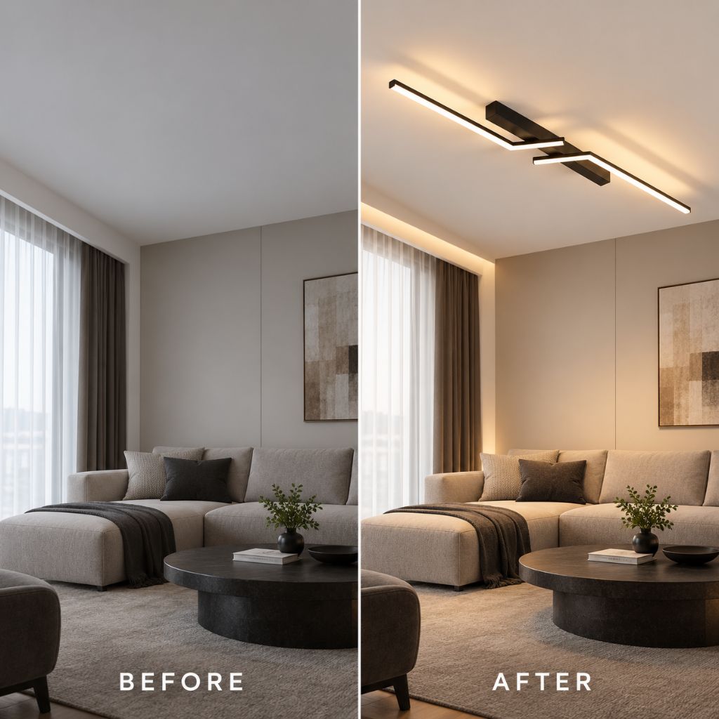 PureBlade Ultra-Slim Linear Ceiling Lamp
