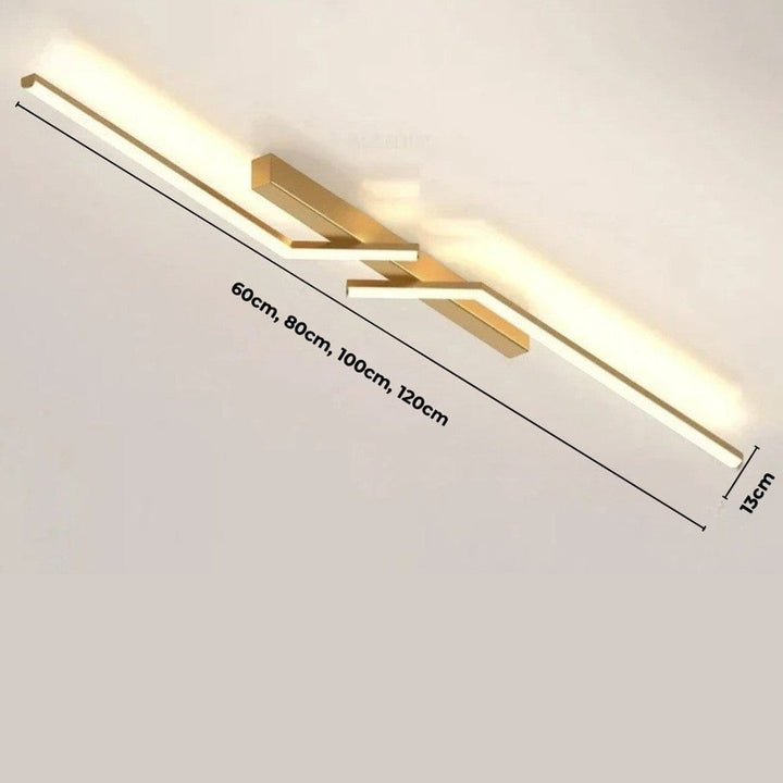 PureBlade Ultra-Slim Linear Ceiling Lamp Boldenn