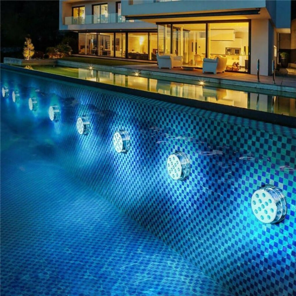 RGB Submersible Pool Light with Remote Control – 16 Colors LED Boldenn