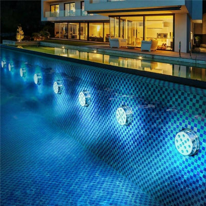RGB Submersible Pool Light with Remote Control – 16 Colors LED Boldenn