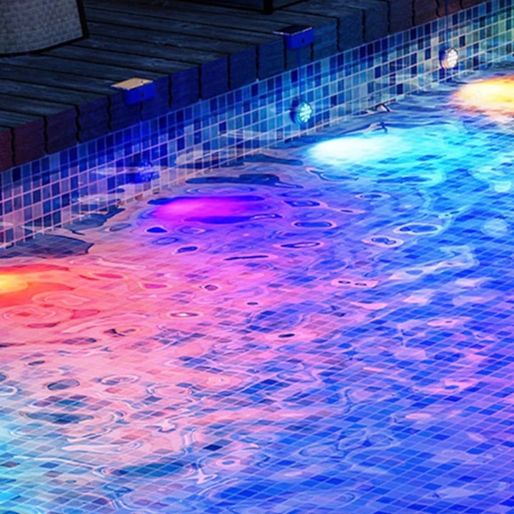 RGB Submersible Pool Light with Remote Control – 16 Colors LED Boldenn