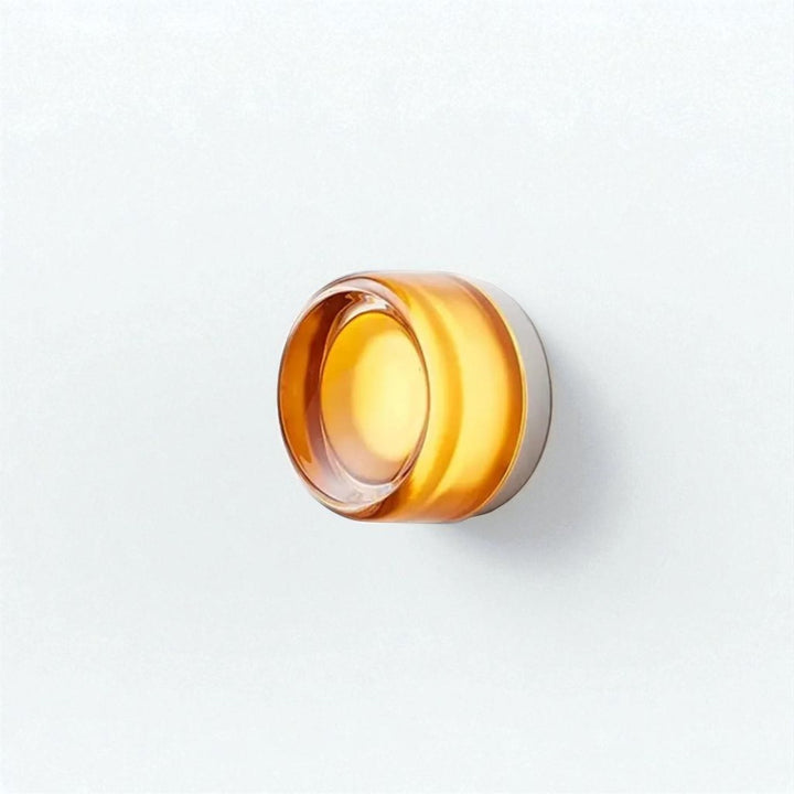 Round Glass Interior Wall Light Sconce
