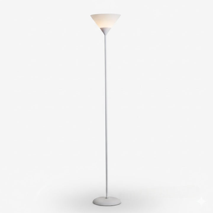 Minimalist Uplighting Cone-Shaped Floor Lamp
