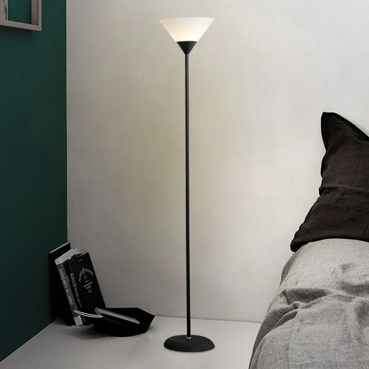 Minimalist Uplighting Cone-Shaped Floor Lamp