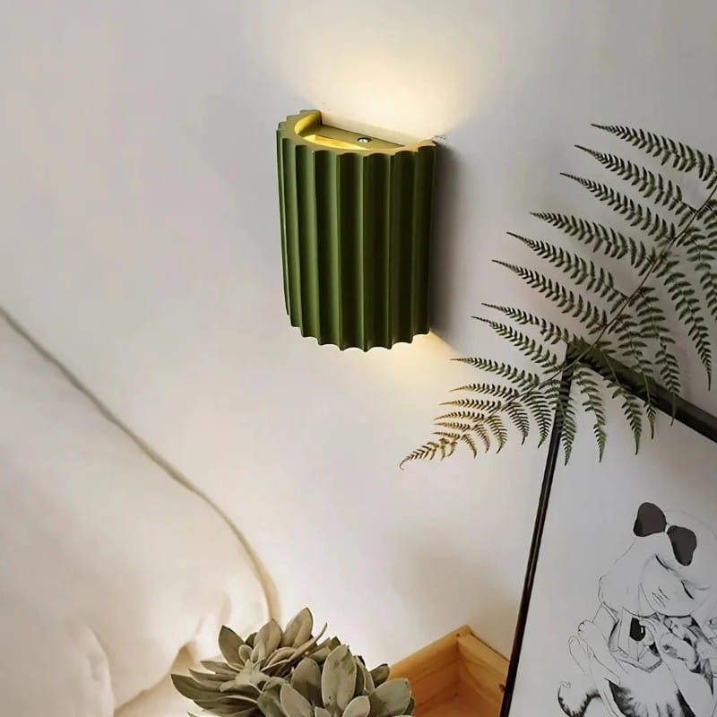 Scandinavian Macaron Resin Wall Lamp Boldenn