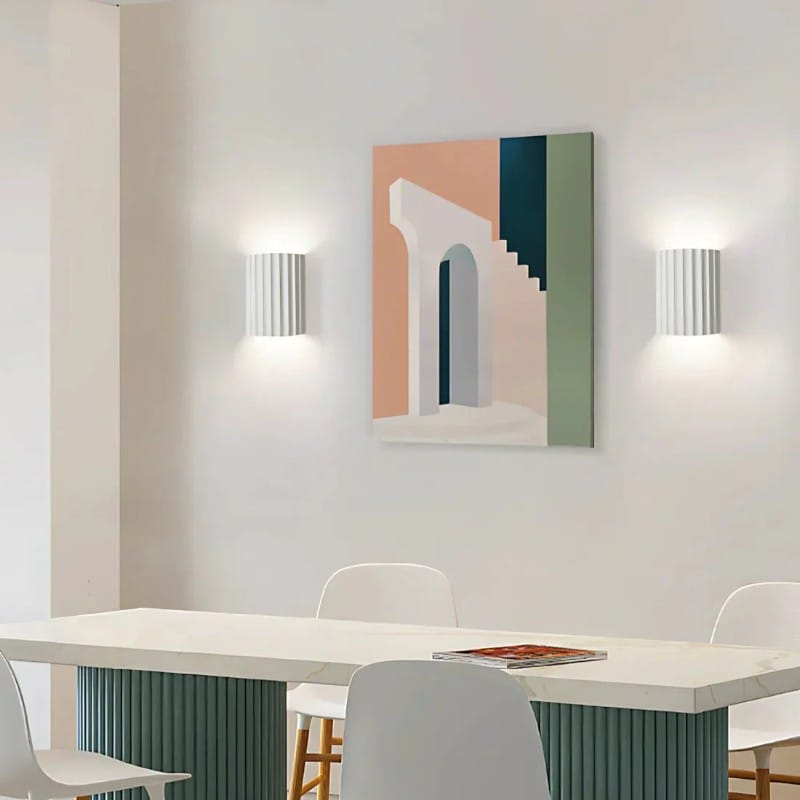 Scandinavian Macaron Resin Wall Lamp Boldenn