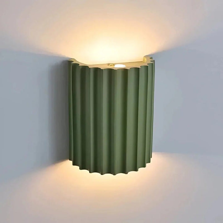 Scandinavian Macaron Resin Wall Lamp Boldenn