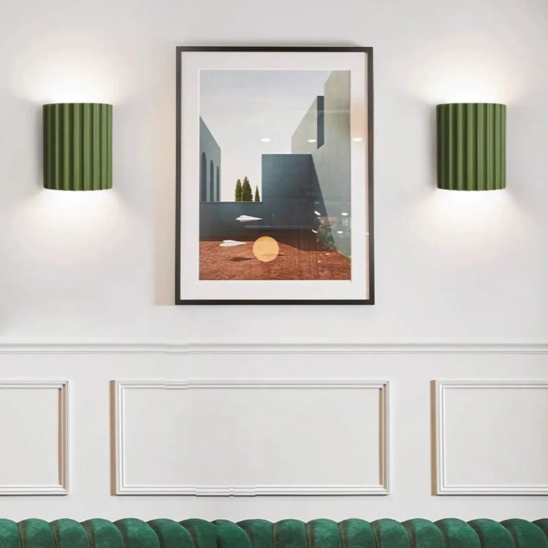 Scandinavian Macaron Resin Wall Lamp Boldenn