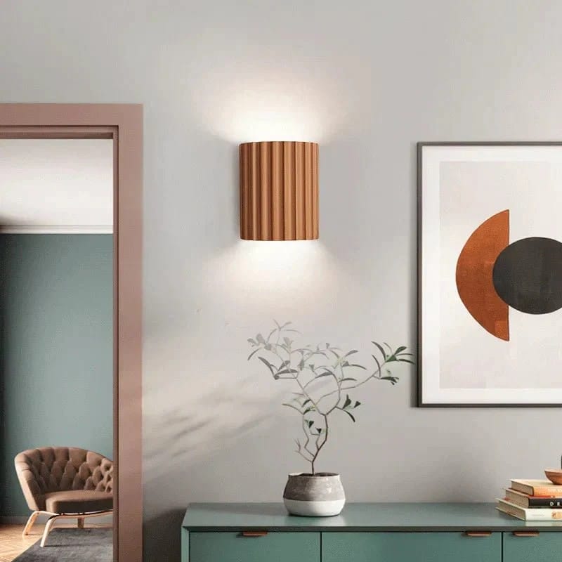 Scandinavian Macaron Resin Wall Lamp Boldenn