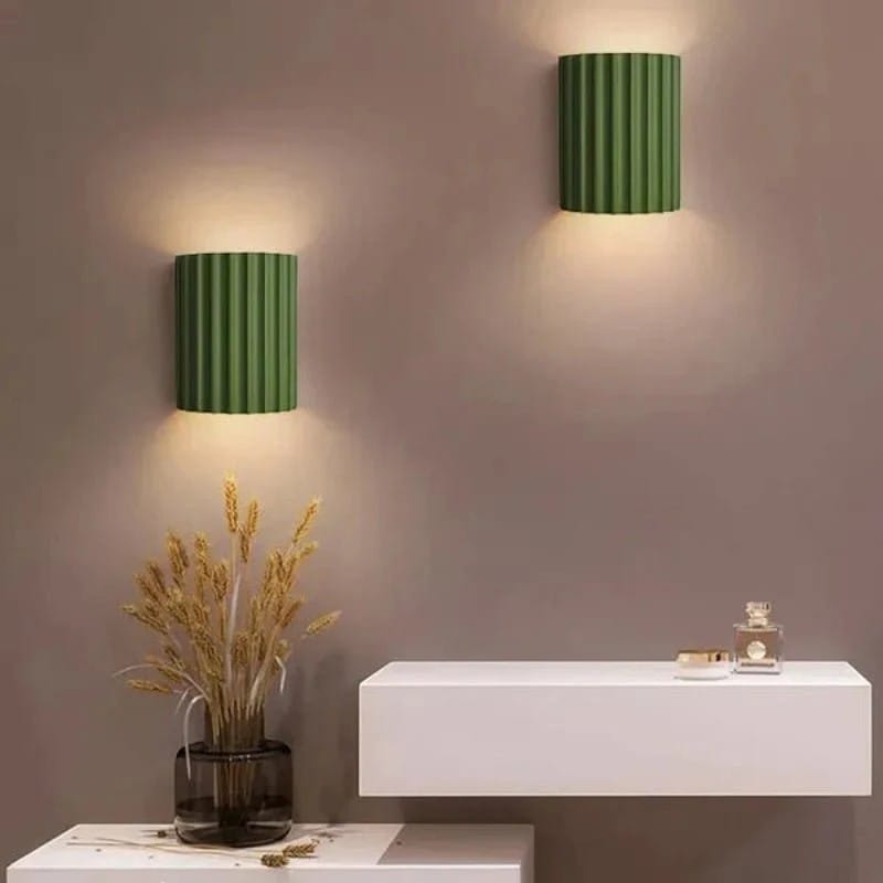 Scandinavian Macaron Resin Wall Lamp Boldenn