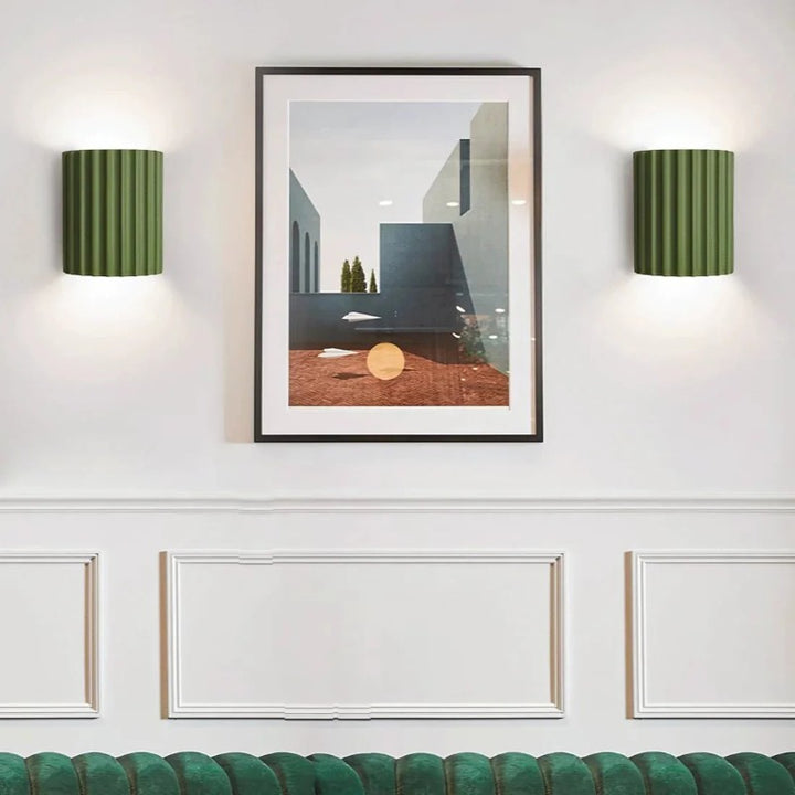 Scandinavian Macaron Resin Wall Lamp