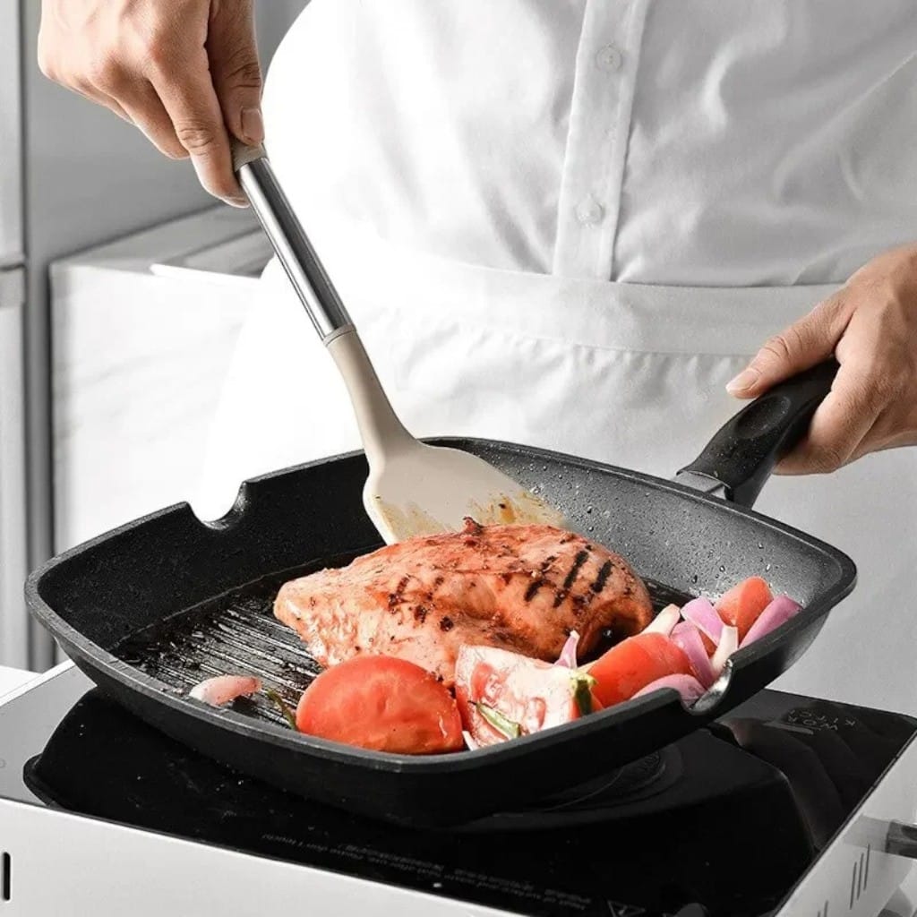 Scandinavian Silicone Kitchen Utensil Set – 13 Piece Boldenn