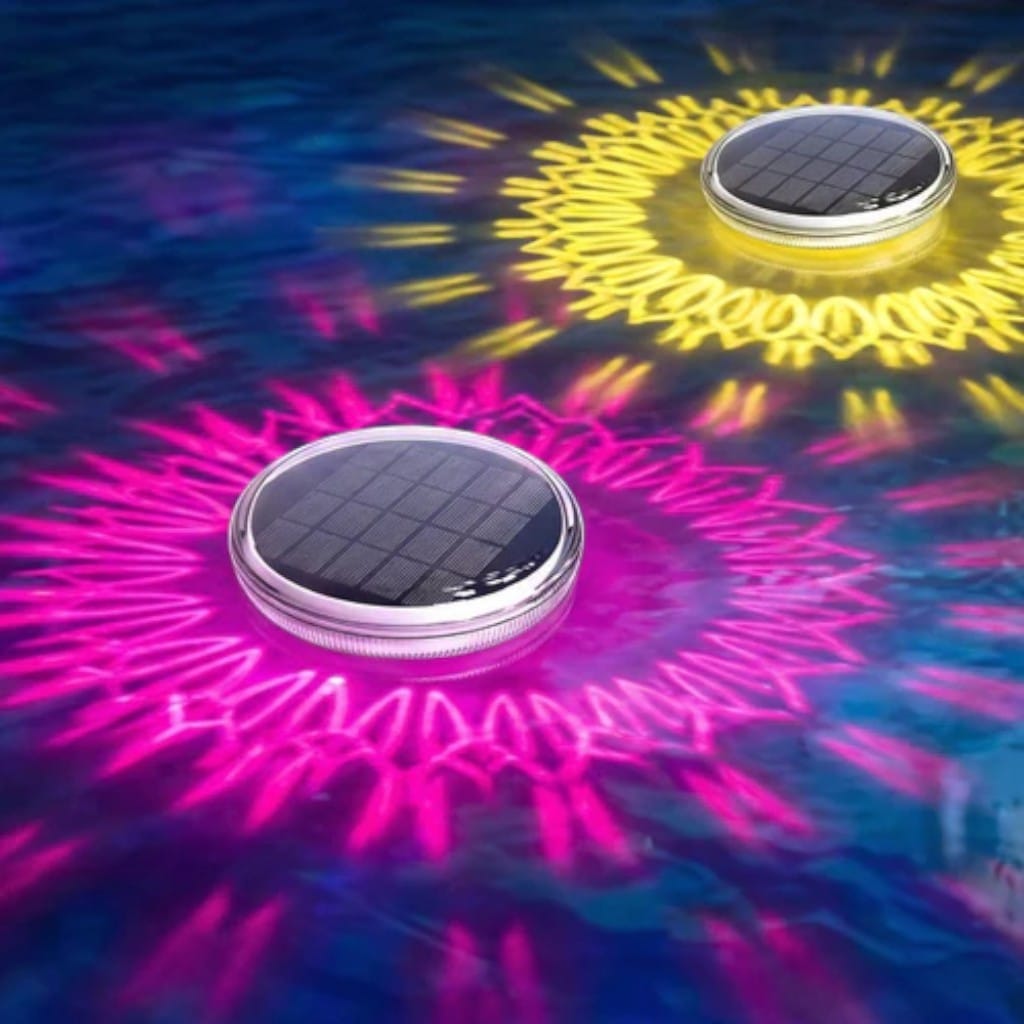 SolarGlow Floating Pool Lights – Color-Changing LED & Remote Boldenn