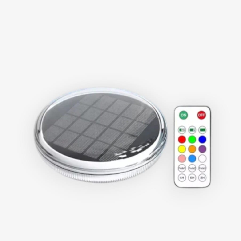 SolarGlow Floating Pool Lights – Color-Changing LED & Remote Boldenn