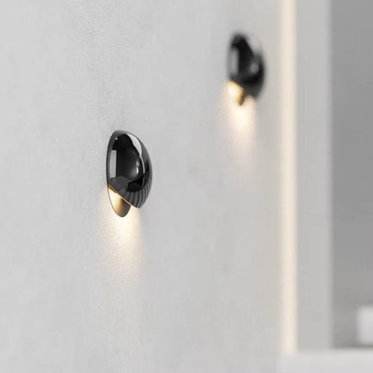 Solvane Waterproof Round Modern Outdoor Wall Light Boldenn