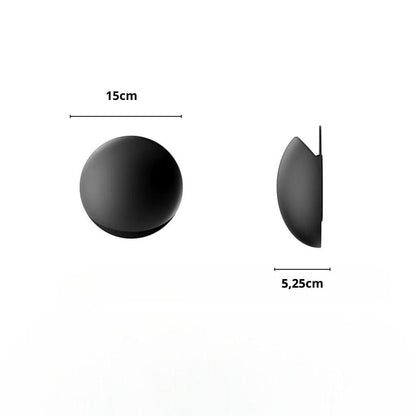 Solvane Waterproof Round Modern Outdoor Wall Light Boldenn
