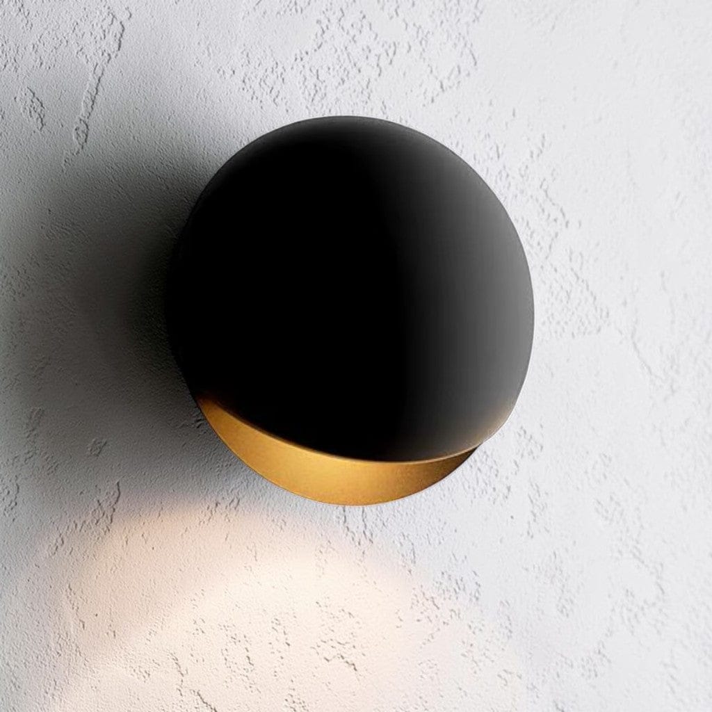 Solvane Waterproof Round Modern Outdoor Wall Light Boldenn