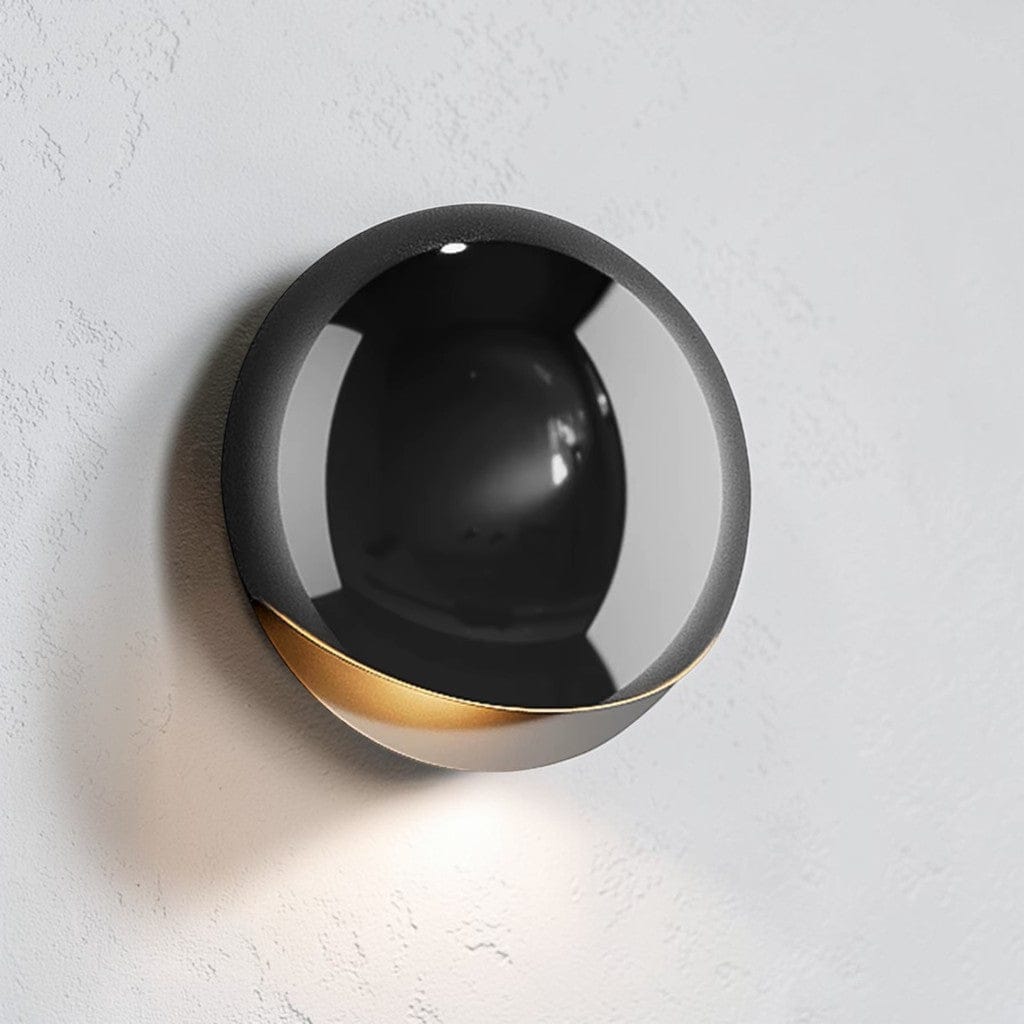 Solvane Waterproof Round Modern Outdoor Wall Light Boldenn