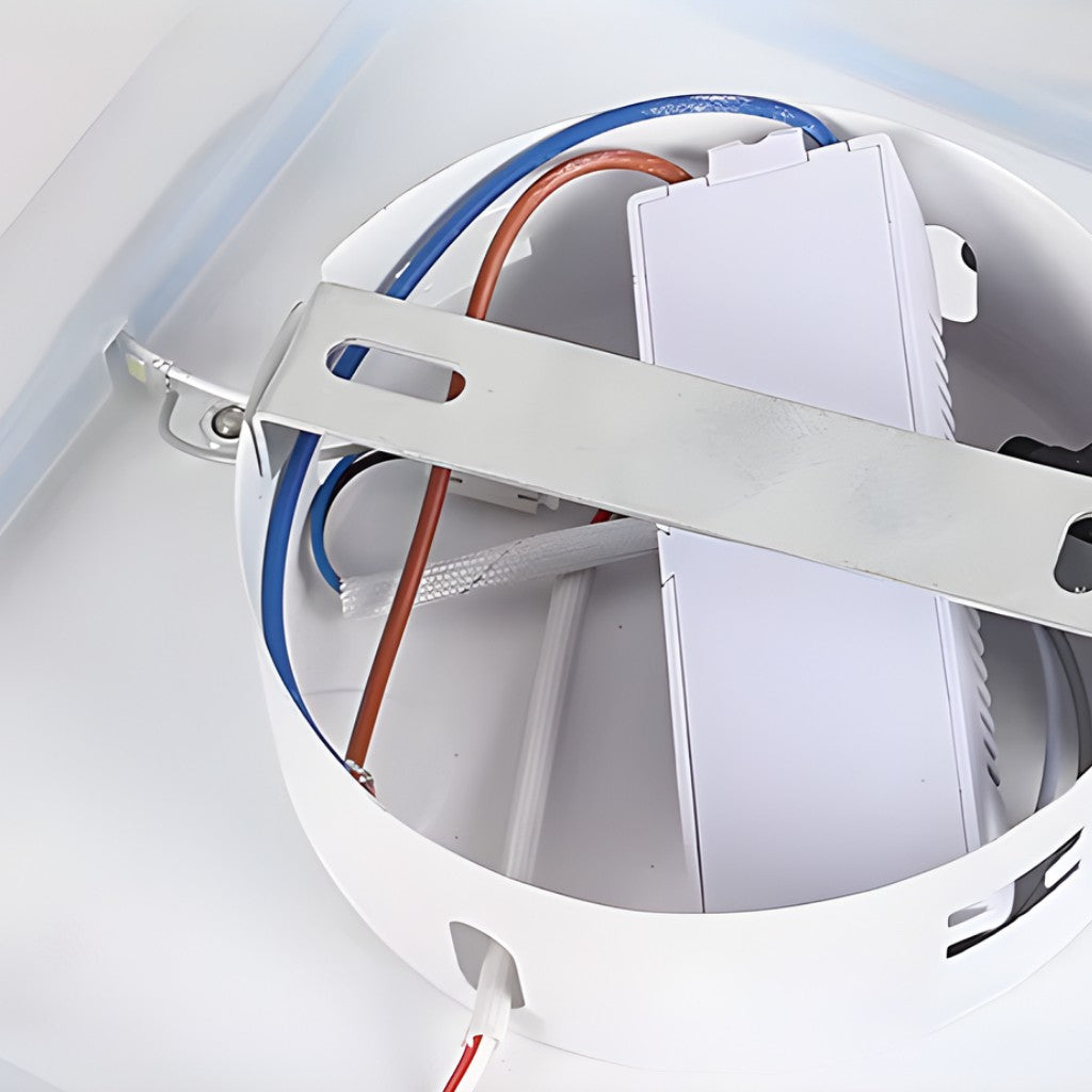 Square LED Semi Flush Ceiling Light