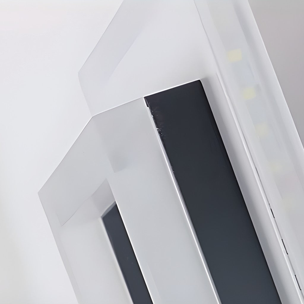 Square LED Semi Flush Ceiling Light