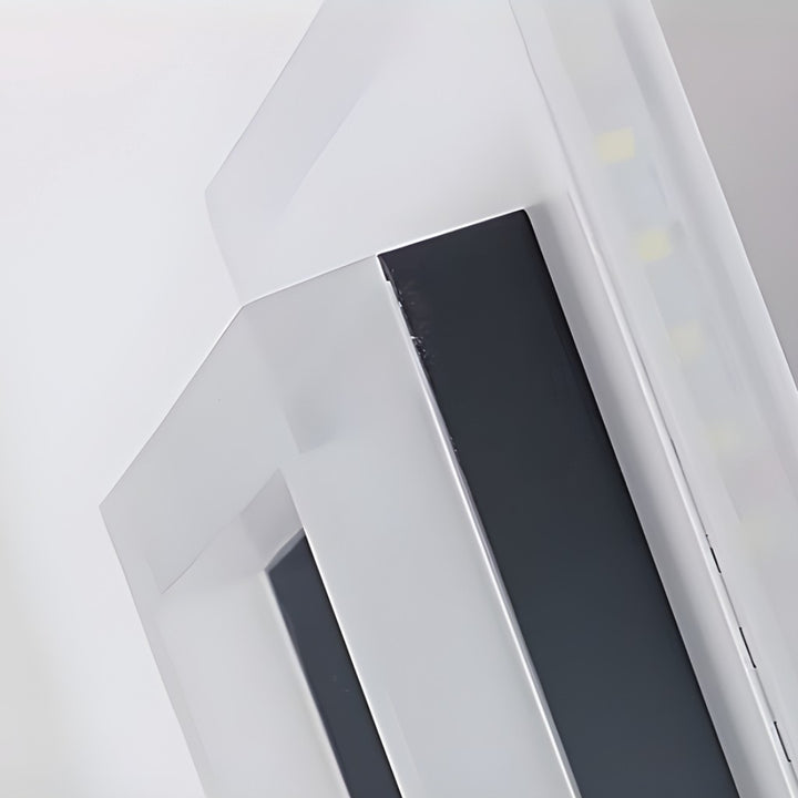 Square LED Semi Flush Ceiling Light