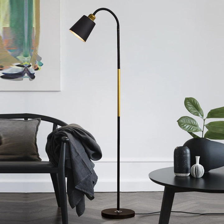 Standing Floor Lamp with Adjustable Lamp Head Boldenn