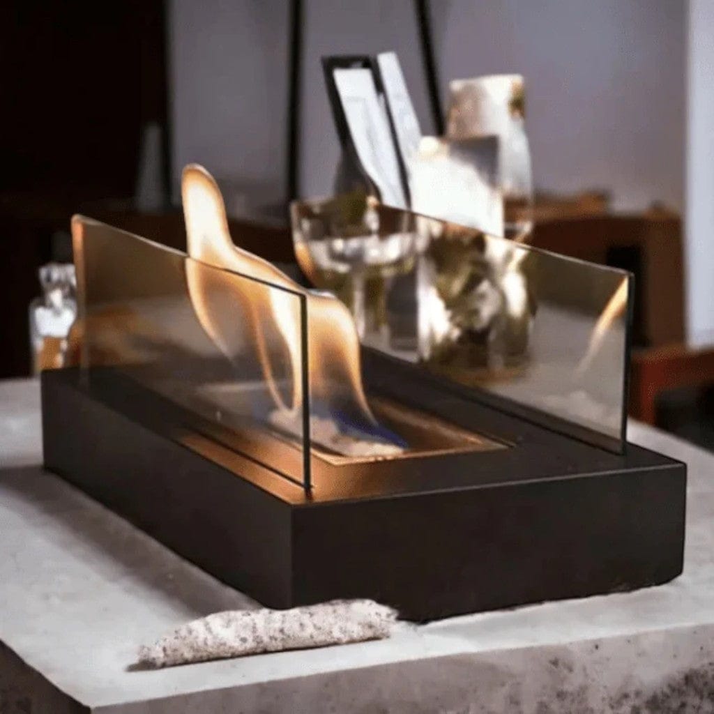 Table Top Fire Pit with Portable Rectangle Flame Design – Boldenn