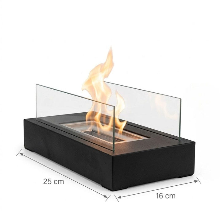 Table Top Fire Pit with Portable Rectangle Flame Design – Boldenn