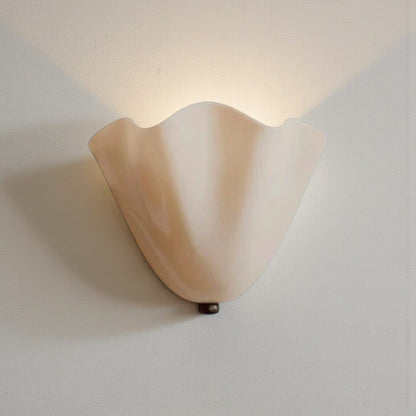 Vintage Shell Glossy Glass Wall Light Boldenn