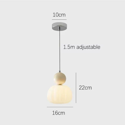 VitraLuxe Minimalist Art Deco Hanging Light Boldenn