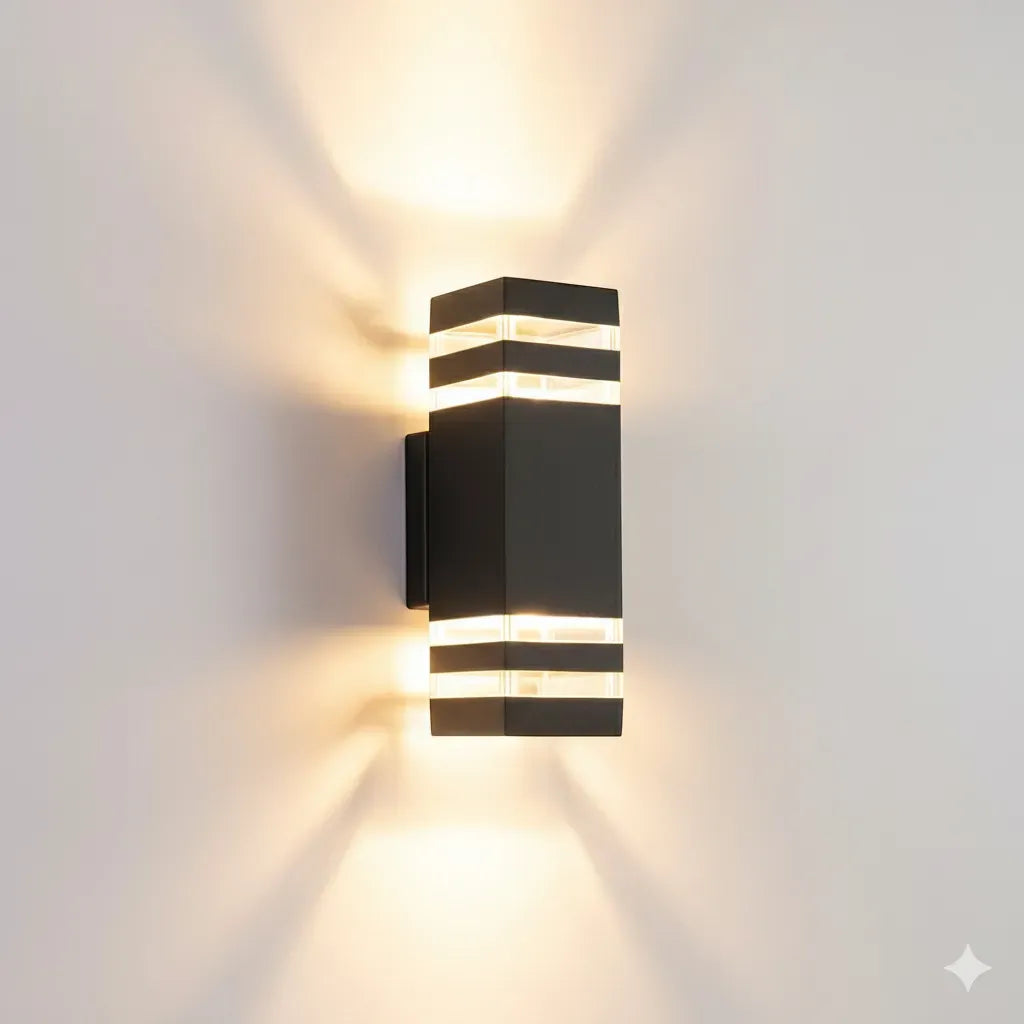 Waterproof LED Up & Down Exterior Wall Sconce Boldenn