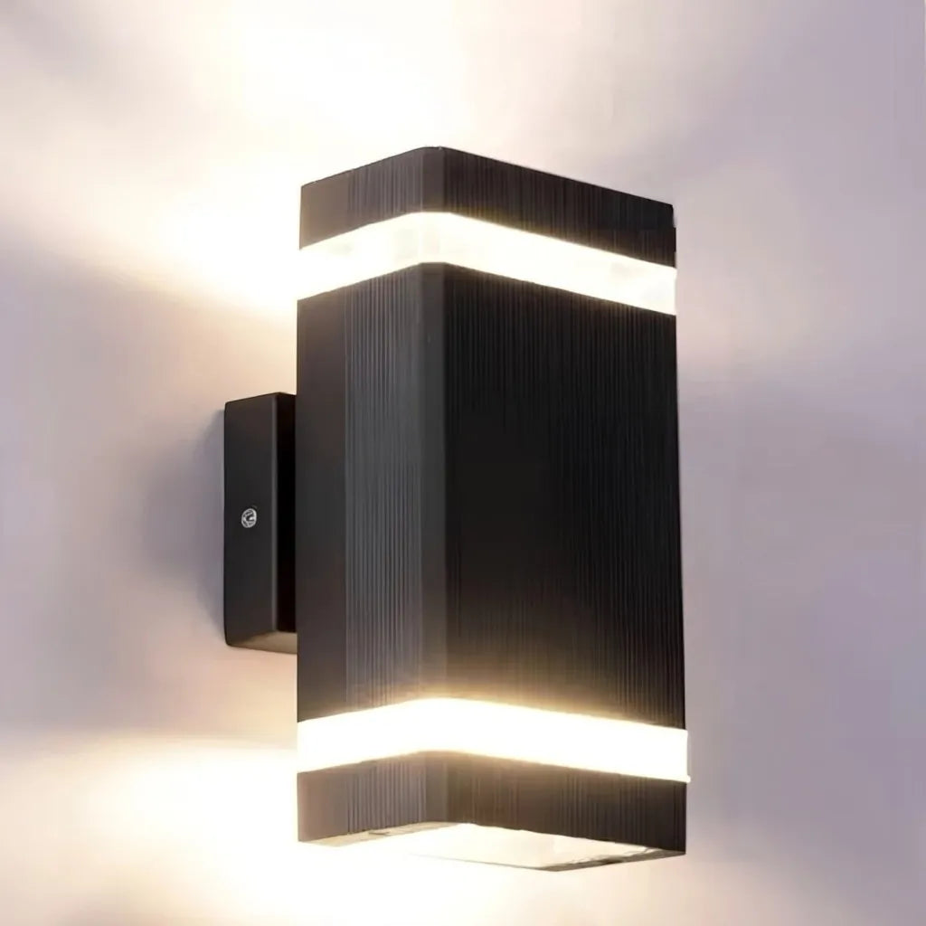 Waterproof LED Up & Down Exterior Wall Sconce