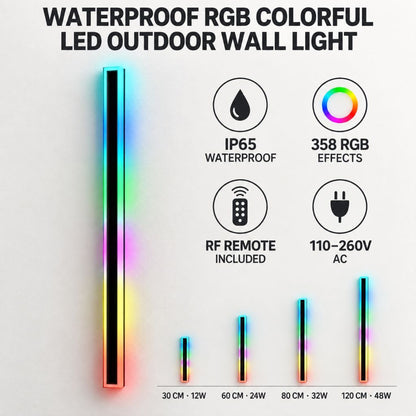 Waterproof RGB Colorful LED Outdoor Wall Light