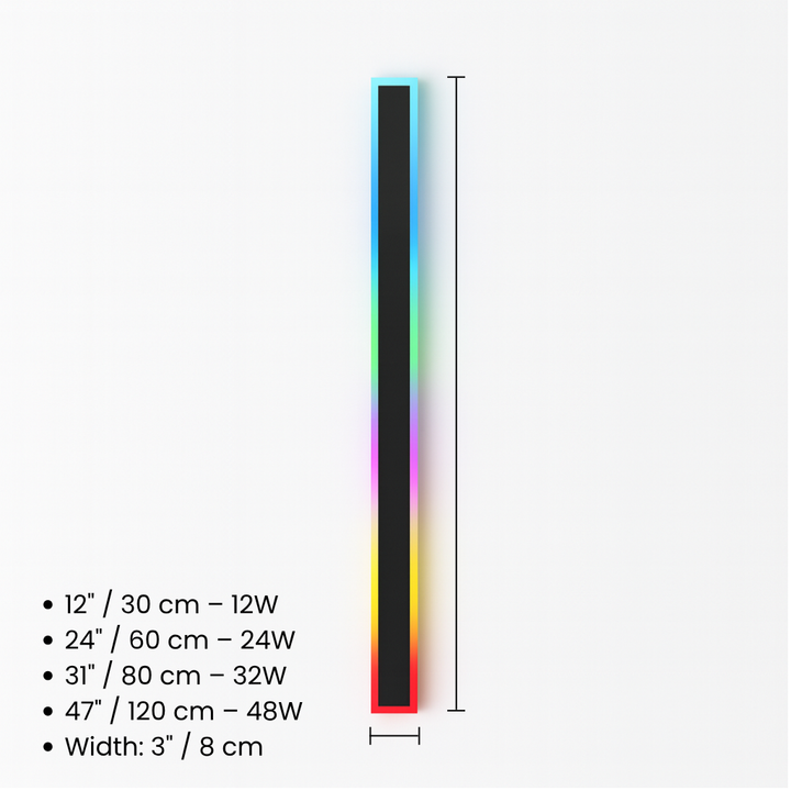 Waterproof RGB Colorful LED Outdoor Wall Light