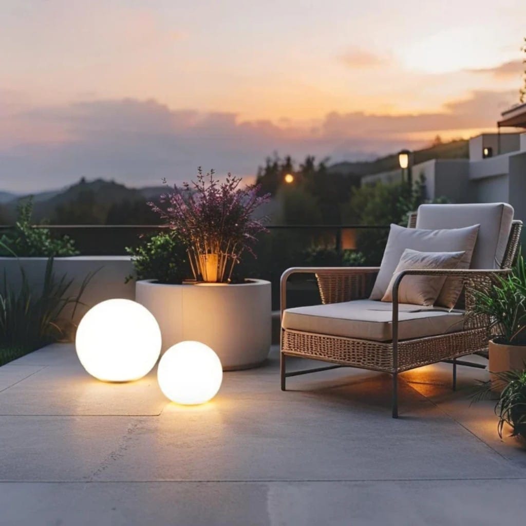 Waterproof Spherical Garden Light Boldenn