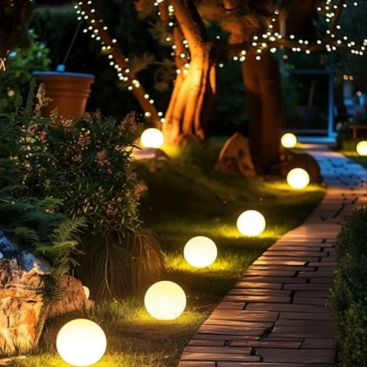 Waterproof Spherical Garden Light