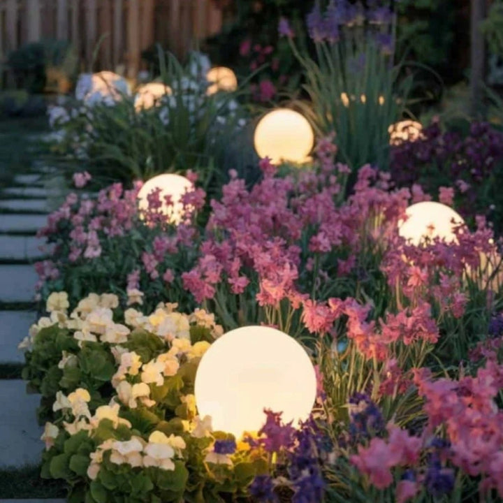Waterproof Spherical Garden Light